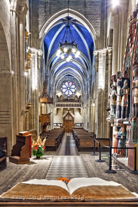 Collegiale Church Neuchatel Switzerland